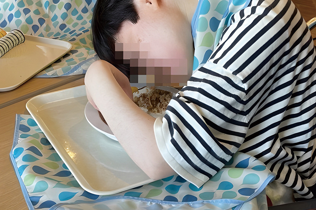 普段の食事時の様子