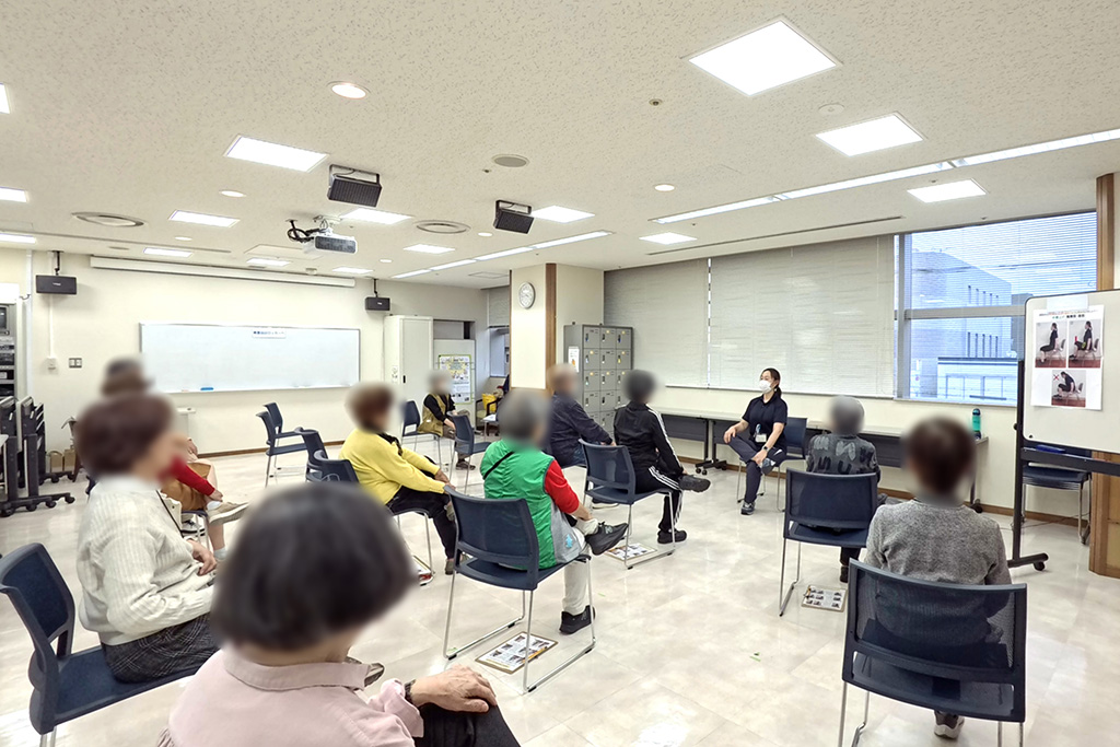 保健師・運動指導員による健康のための体づくり講座