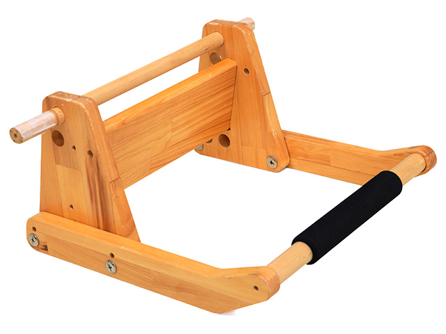 車いす固定スタンド