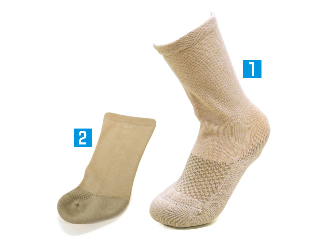 糖尿病用靴下 らくした/らくした切断用1枚入り