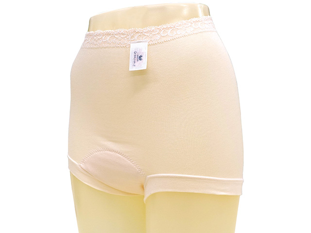 パッド内蔵型吸収ショーツ　最大吸収量25ml