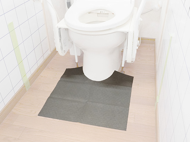 汚トイレ美化マット