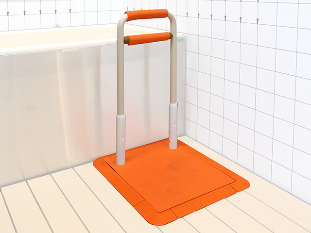 ふくよく床置き式手すり　水回りにもってこい60-I